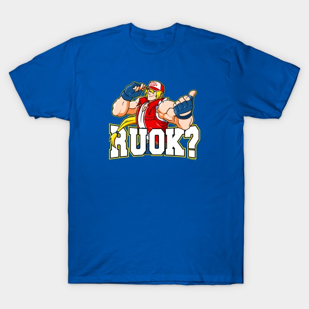 R U OK? T-Shirt by wloem